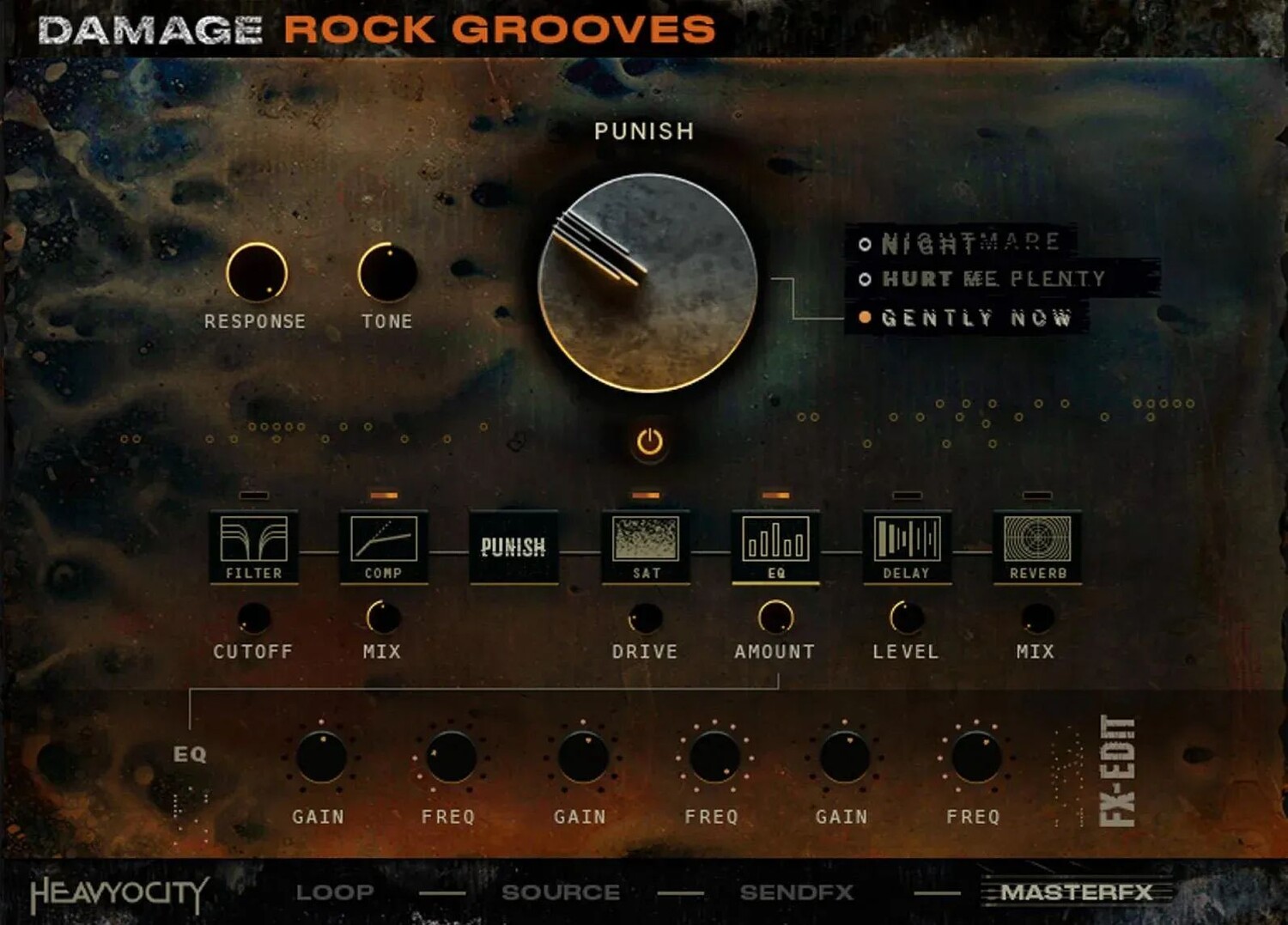 

Виртуальный инструмент Heavyocity Damage Rock Grooves