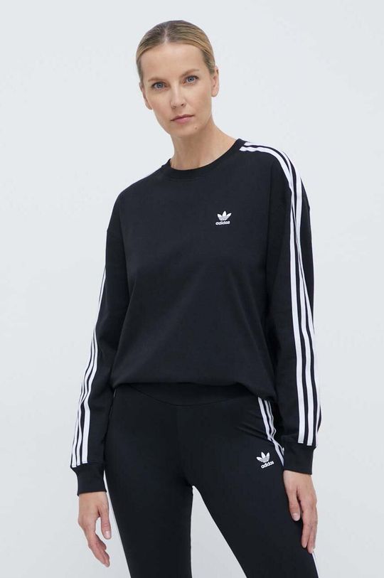 

Лонгслив с 3 полосками adidas Originals, черный