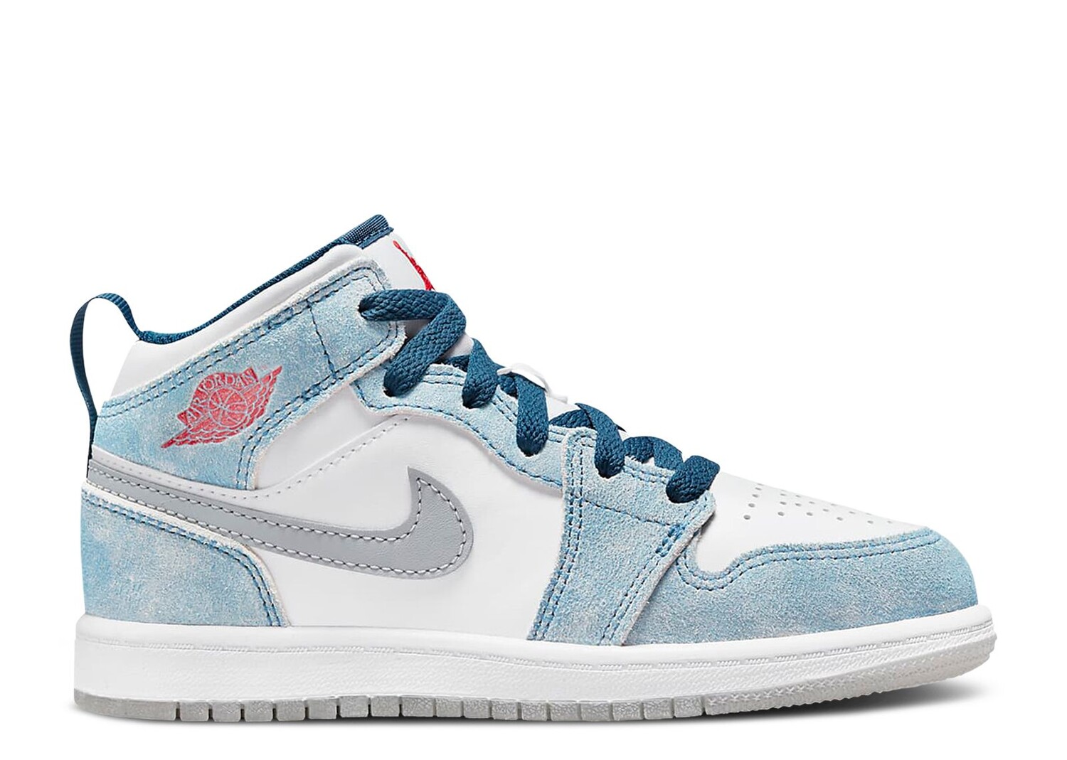 

Кроссовки Air Jordan Air Jordan 1 Mid Se Ps 'French Blue', синий