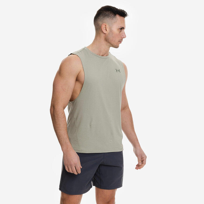 Мужская футболка без рукавов Майка PICSIL, цвет verde