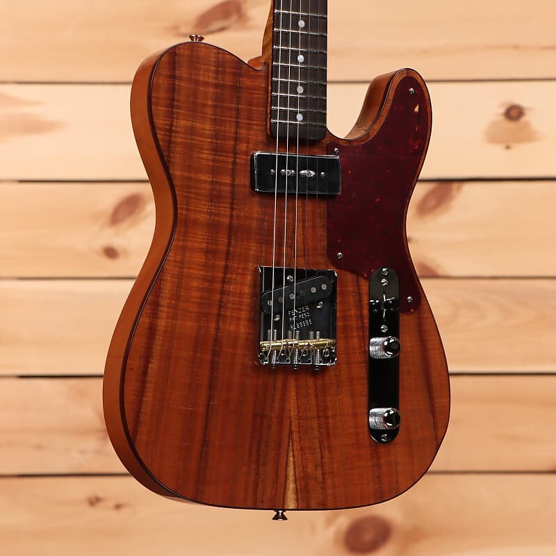 Электрогитара Fender Custom Shop Artisan Koa Telecaster - Aged Natural - R123966 - PLEK'd