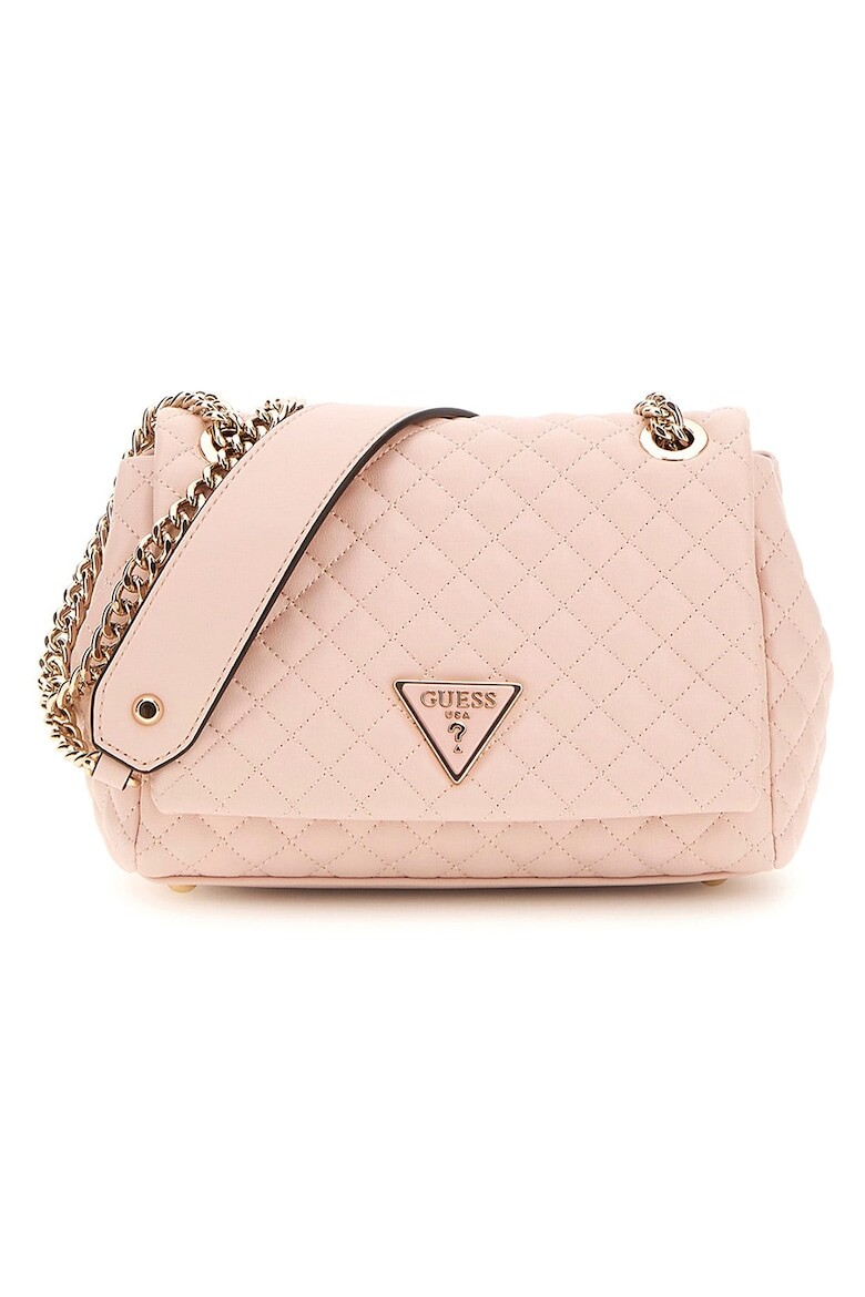 

Стеганая сумка Rianee из экокожи Guess, розовый