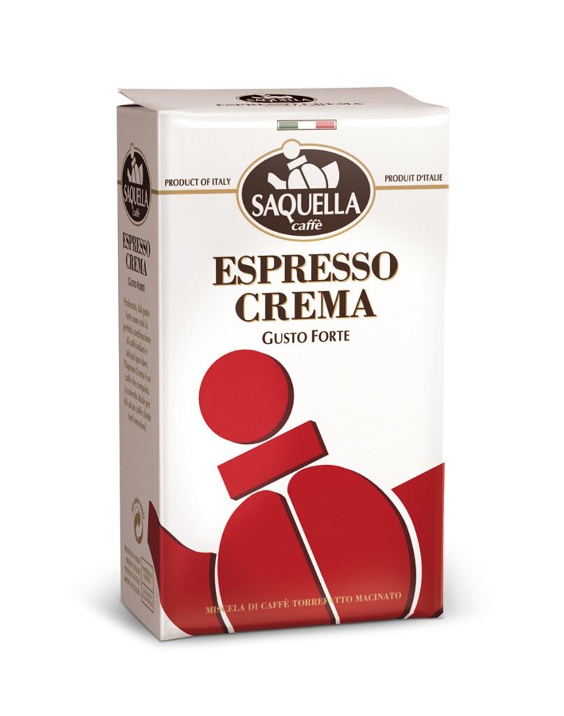 

Кофе Эспрессо Crema Gusto Forte 250г молотый | Саквелла Saquella