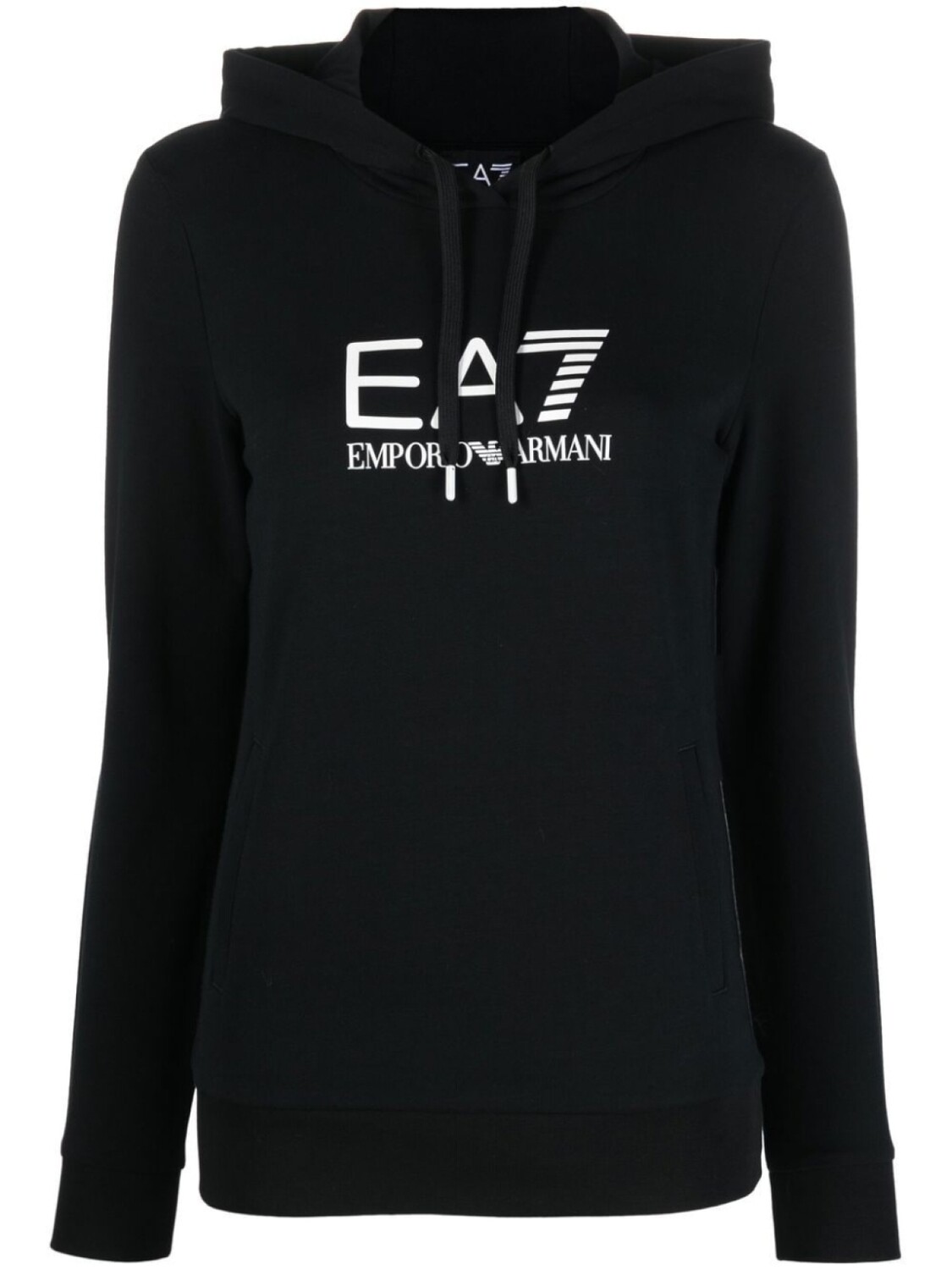

Ea7 Emporio Armani худи с логотипом, черный