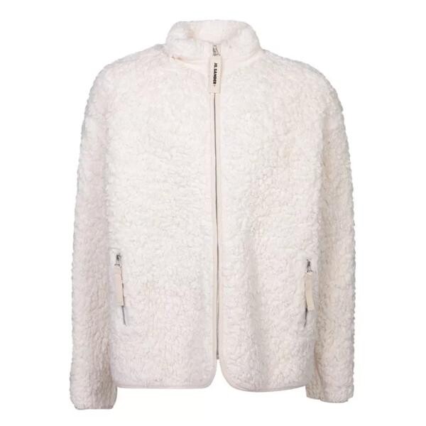 

Футболка zippered sweatshirt Jil Sander, белый