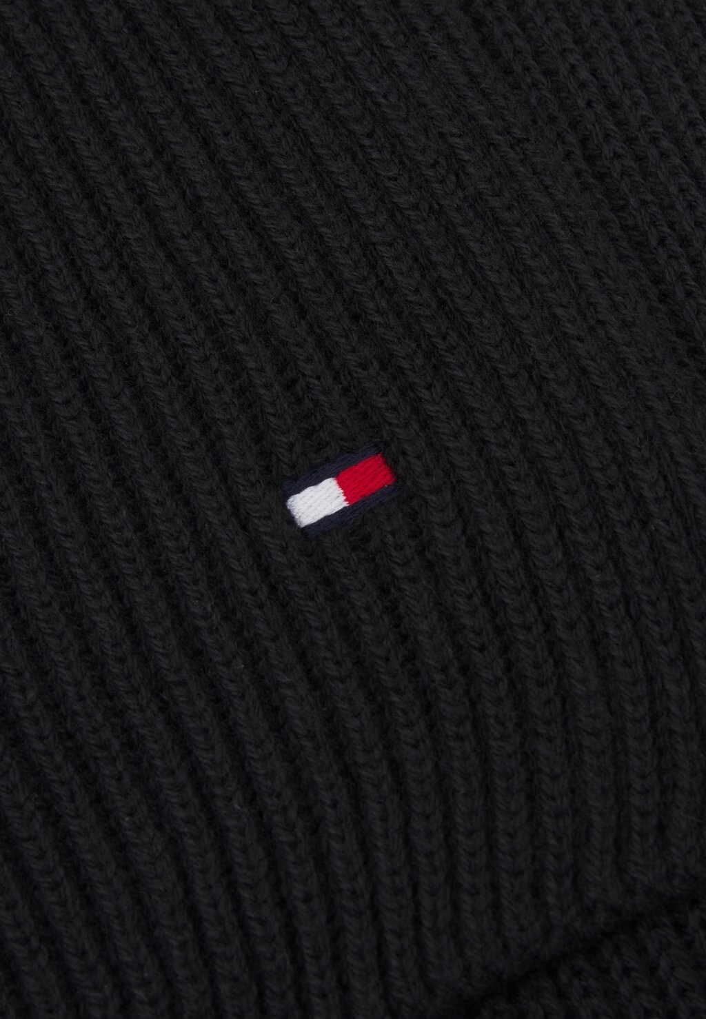 

Шарф TH FLAG PIMA CASH Tommy Hilfiger, черный