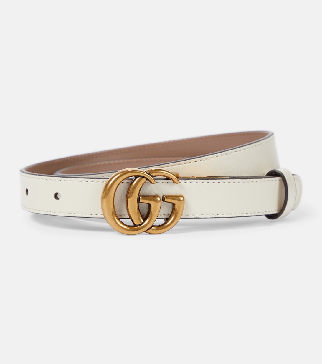 

Ремень с логотипом GG Gucci, розовый