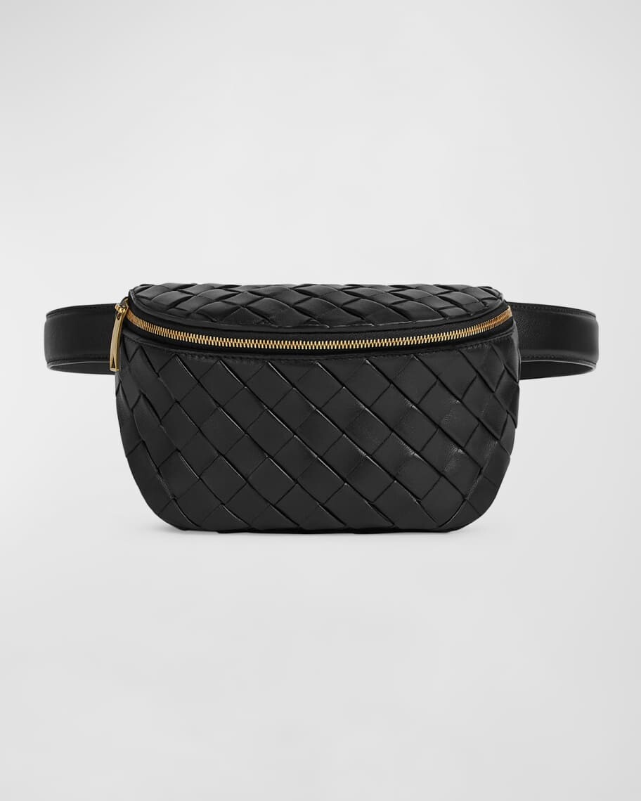 

Кожаная поясная сумка Intrecciato Bottega Veneta