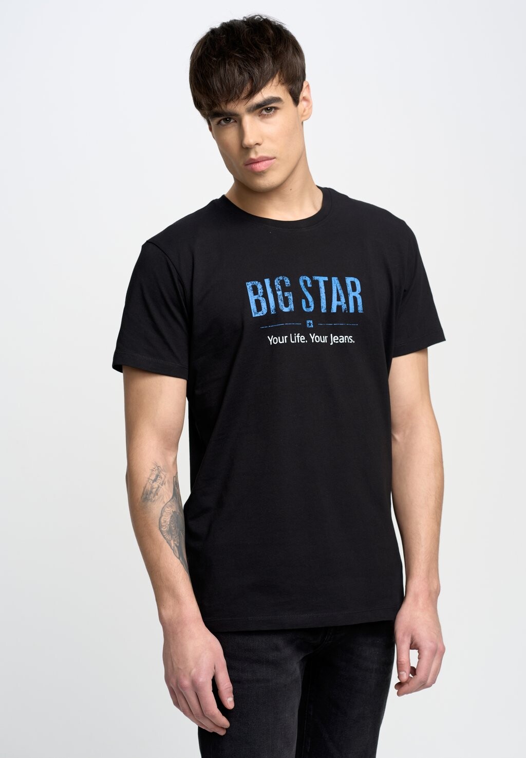 

Футболка с принтом Big Star, черный