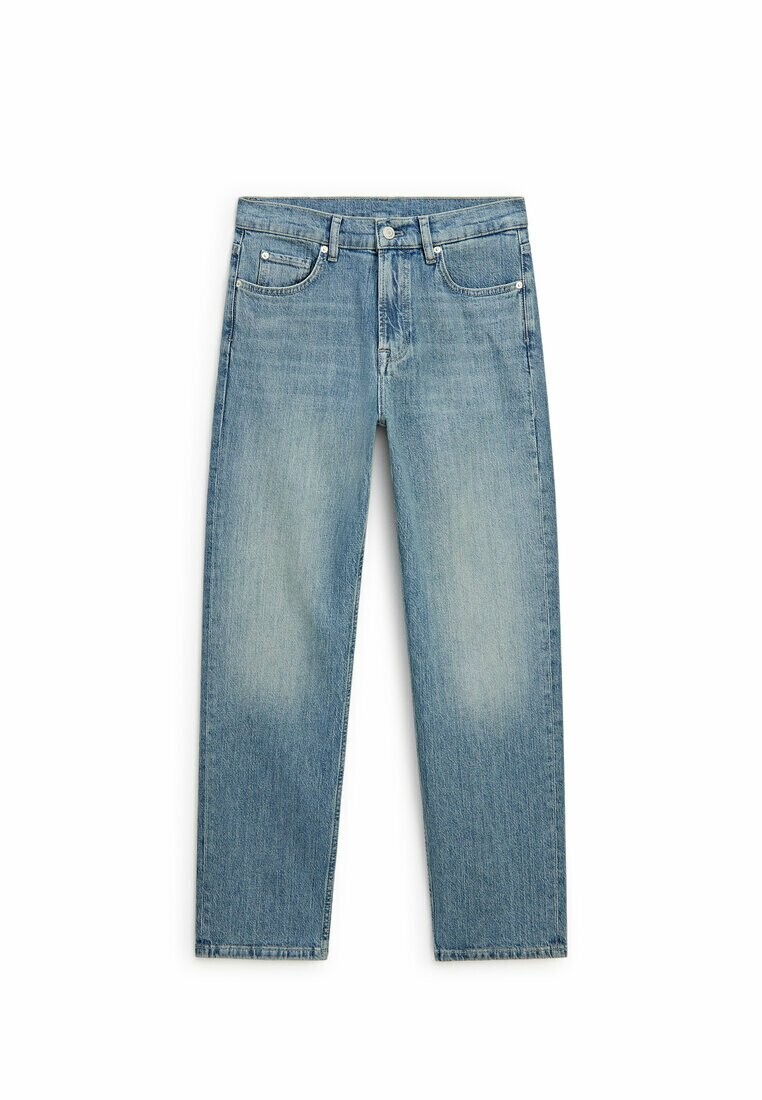 

Джинсы прямого кроя Massimo Dutti, цвет light blue denim
