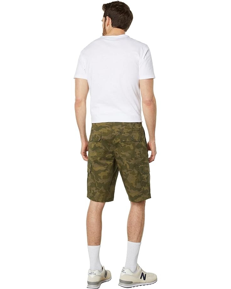 

Шорты U.S. POLO ASSN. Cargo Shorts Camo Twill, цвет Olive Camo