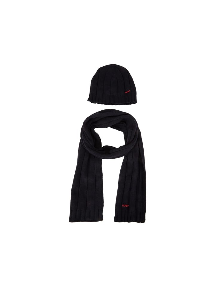 

Шапка Hugo Boss Set, темно-синий