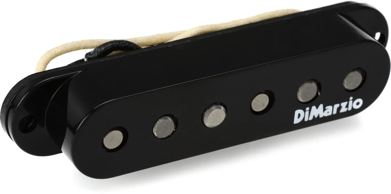 

Звукосниматель DiMarzio DP175SBK#W True Velvet Middle Single-coil - черный