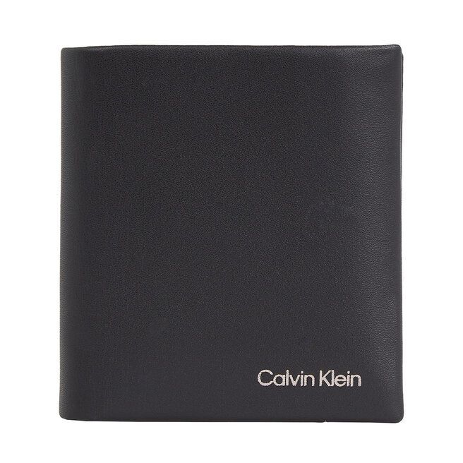 Кошелек Calvin Klein CkConcise Trifold, черный кошелек calvin klein ckset trifold черный