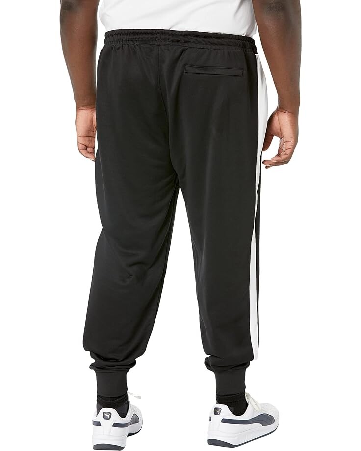 Брюки PUMA Big & Tall Iconic T7 Track Pants, цвет Puma Black/Puma White