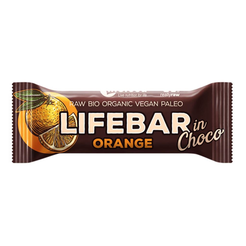 

Апельсиновый батончик в шоколадной глазури СЫРЫЙ БЕЗ ГЛЮТЕНА40 г - LIFEFOOD