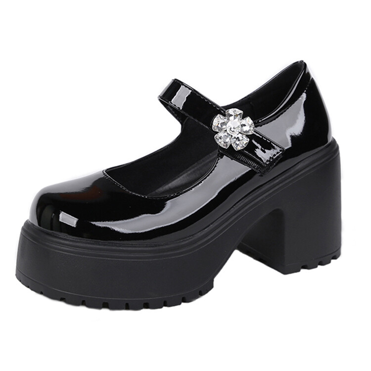 

Лоферы женские Be Good, цвет Black (rhinestones)