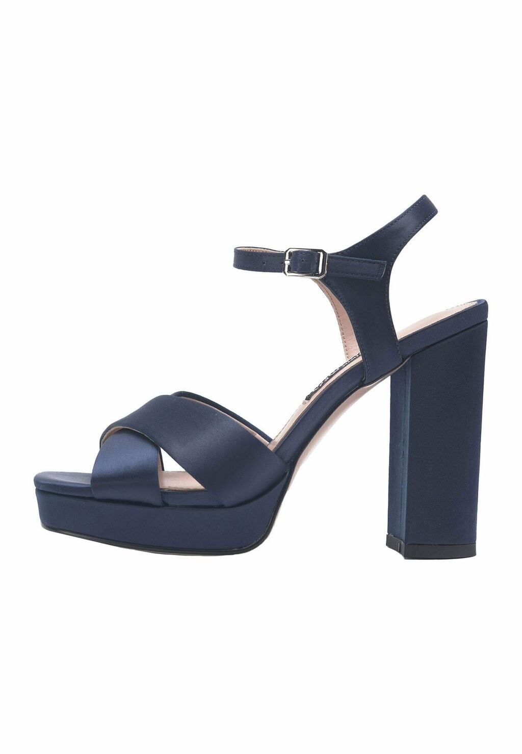 

Босоножки на каблуке Nine West, темно-синий