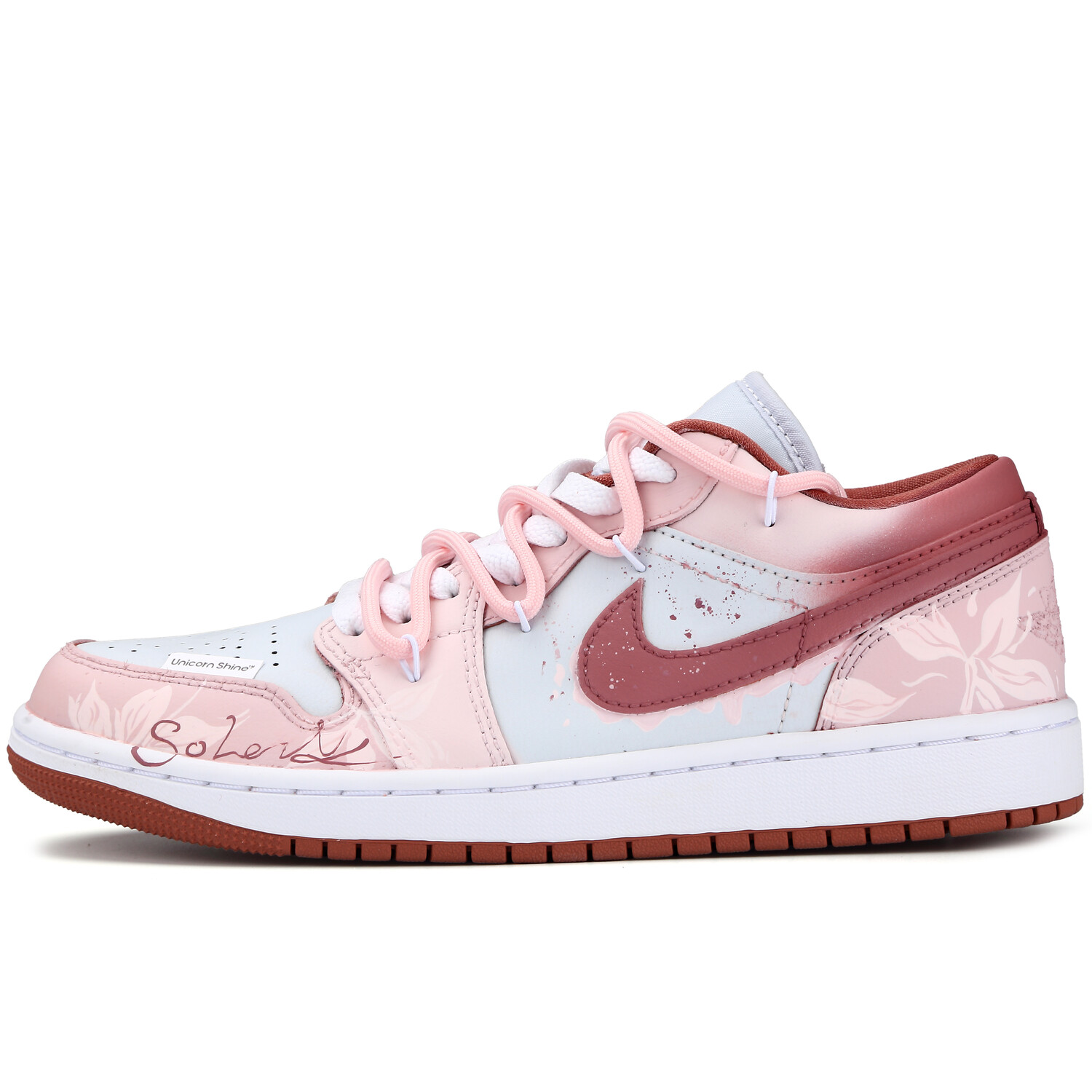 

Баскетбольные кроссовки Air 1 Vintage, женские, низкие Jordan, розовый