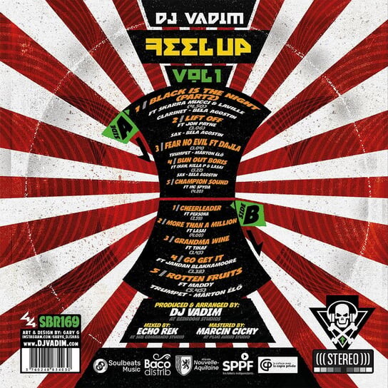 

Виниловая пластинка DJ Vadim - Feel Up. Volume 1