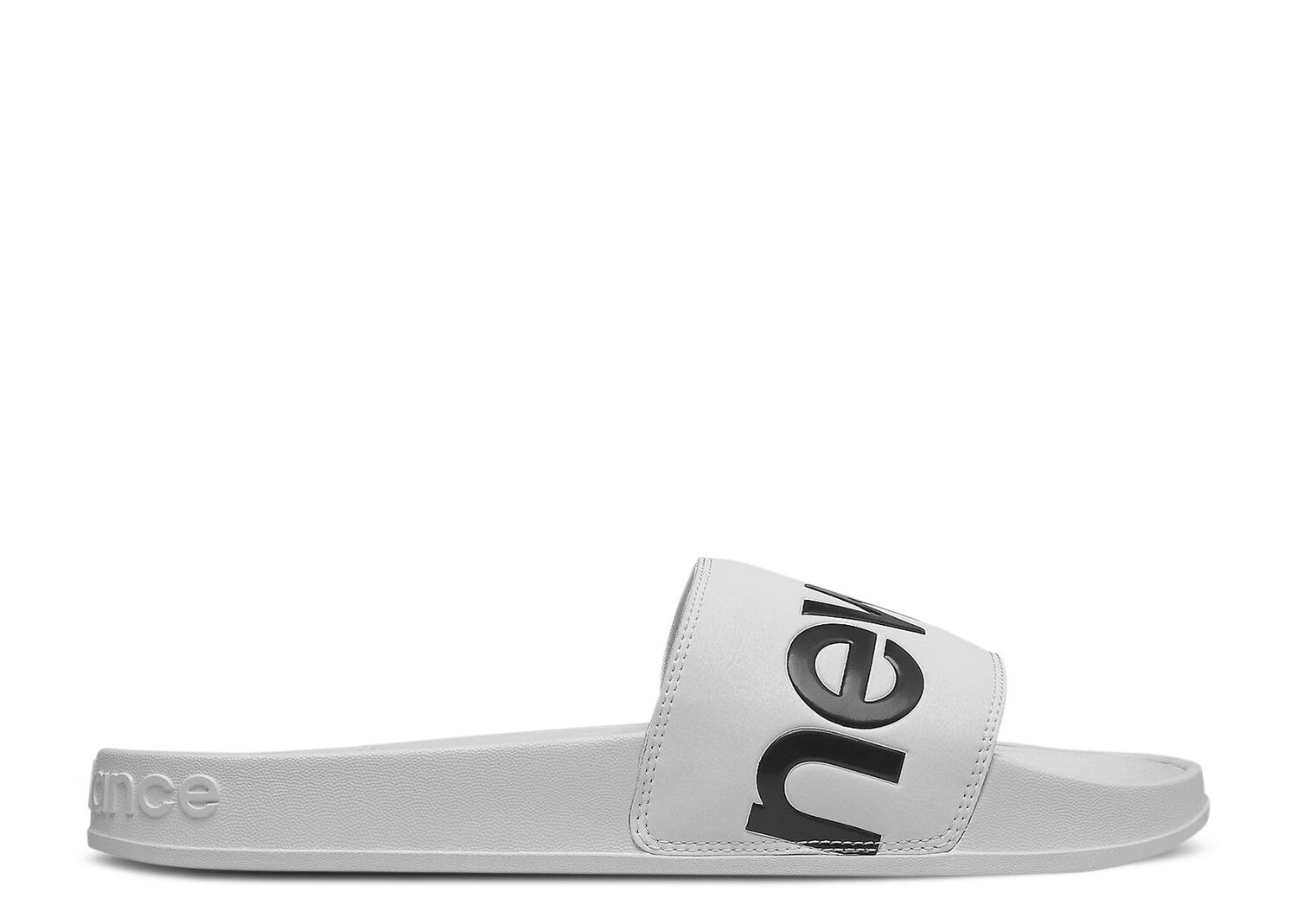 Кроссовки New Balance 200 Slides 'White Black', белый