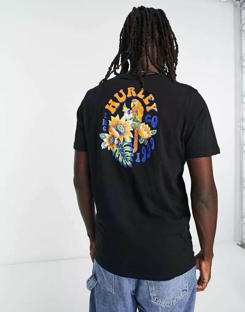 

Футболка Hurley Black Parrot Party