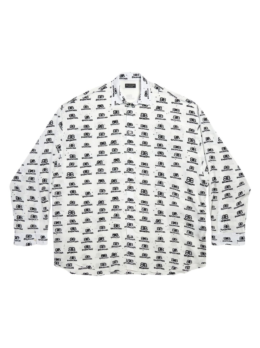 

Рубашка Hand Drawn BB Icon большого размера Balenciaga, разноцветный