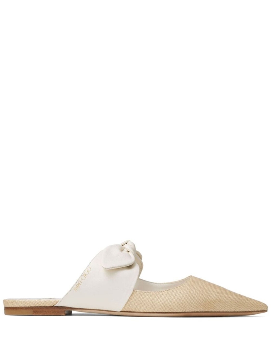 

Плетеные мюли Rali Jimmy Choo, бежевый
