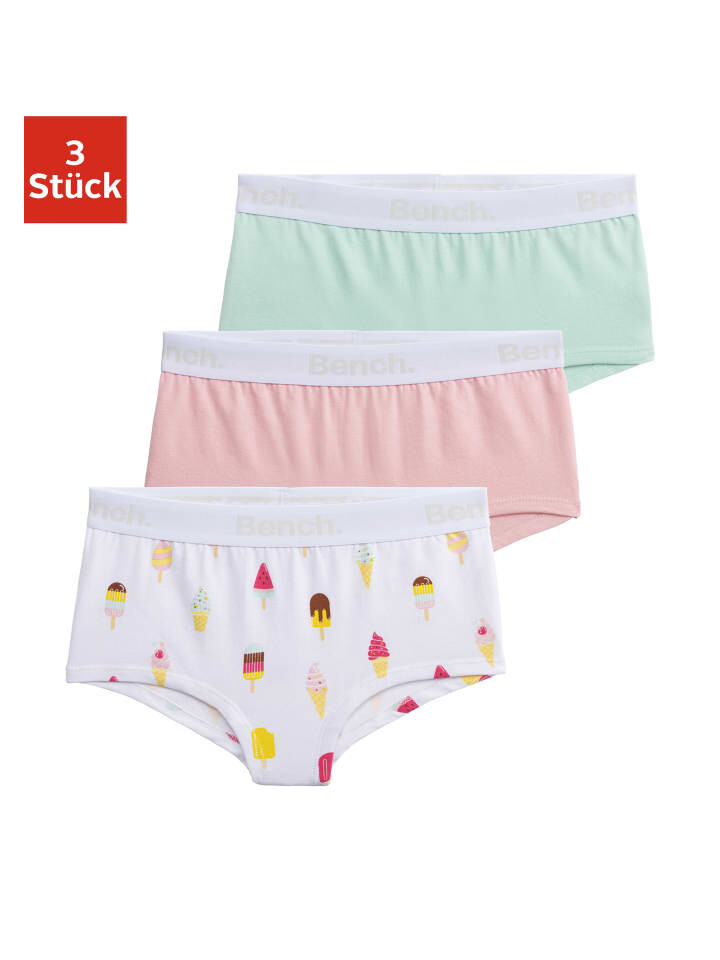 

Трусы Bench Panty, цвет rose/mint/bedruckt