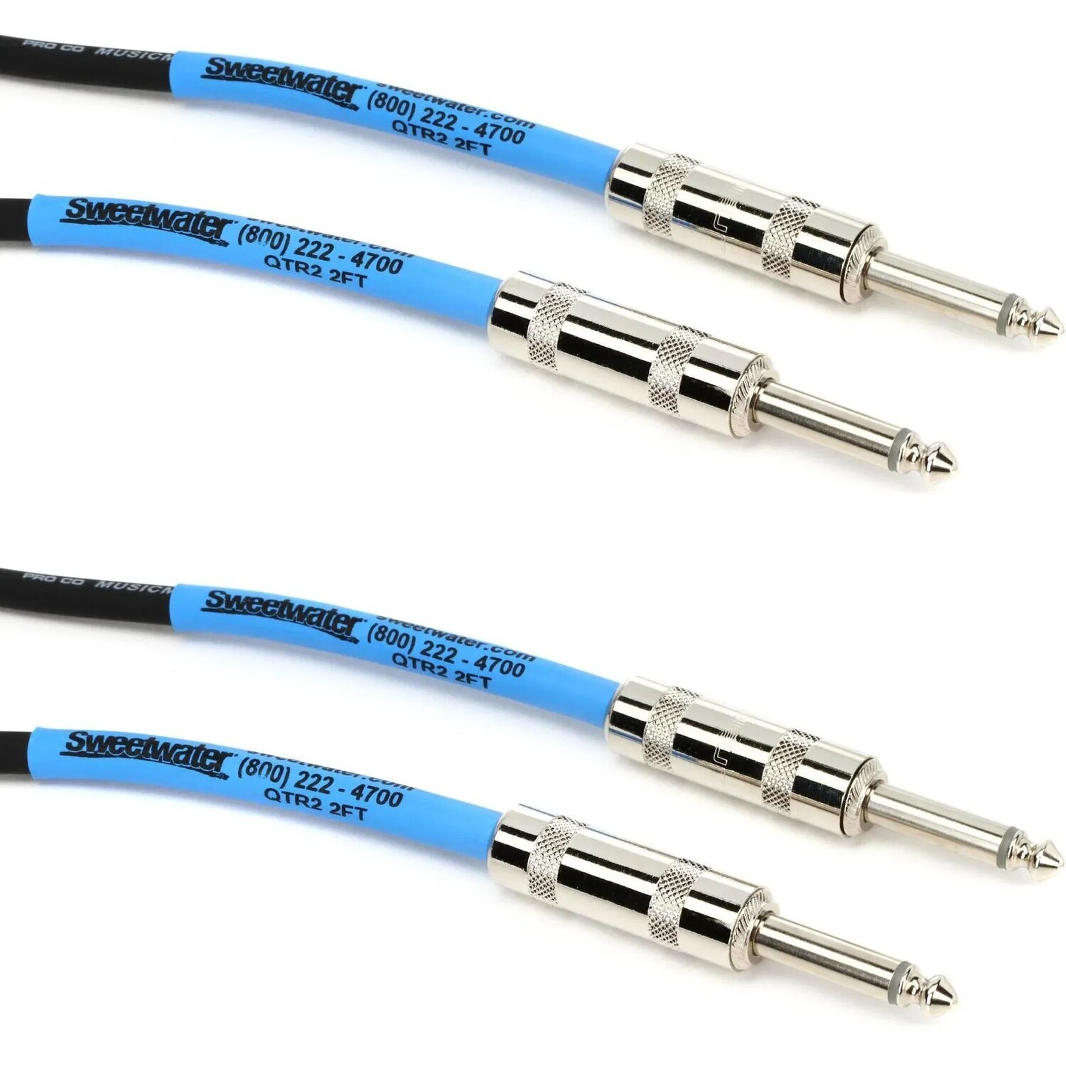 

Pro Co EG-2 Excellines Прямой соединительный кабель (2 шт.) — 2 фута