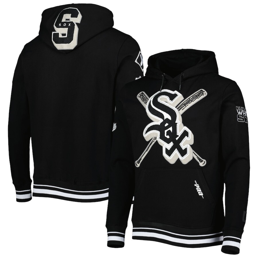 

Пуловер с капюшоном Pro Standard Chicago White Sox, черный