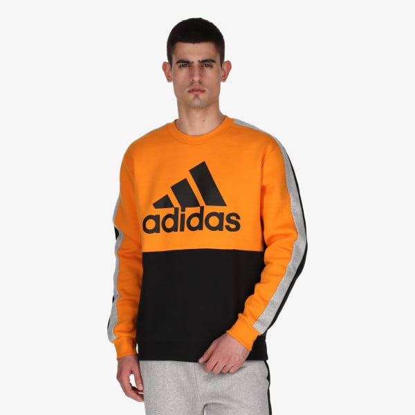 

Толстовка Essentials в стиле колор-блок Adidas, оранжевый