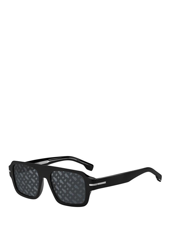 807md boss 1595/s черные мужские солнцезащитные очки из ацетата Hugo Boss