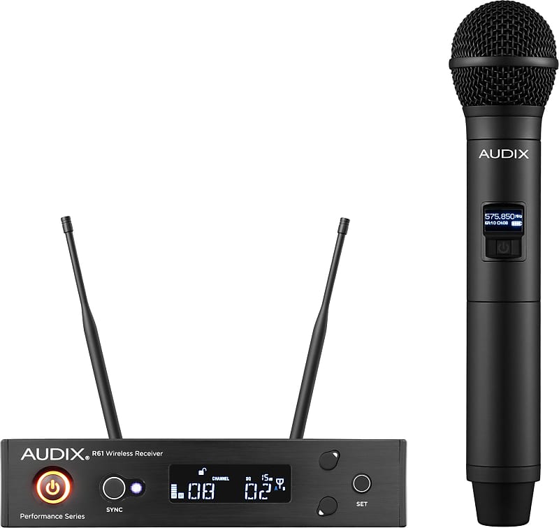 Беспроводная микрофонная система Audix AP61 OM5 Handheld Wireless Microphone System беспроводная микрофонная система electro voice r300 hd handheld wireless microphone system band c