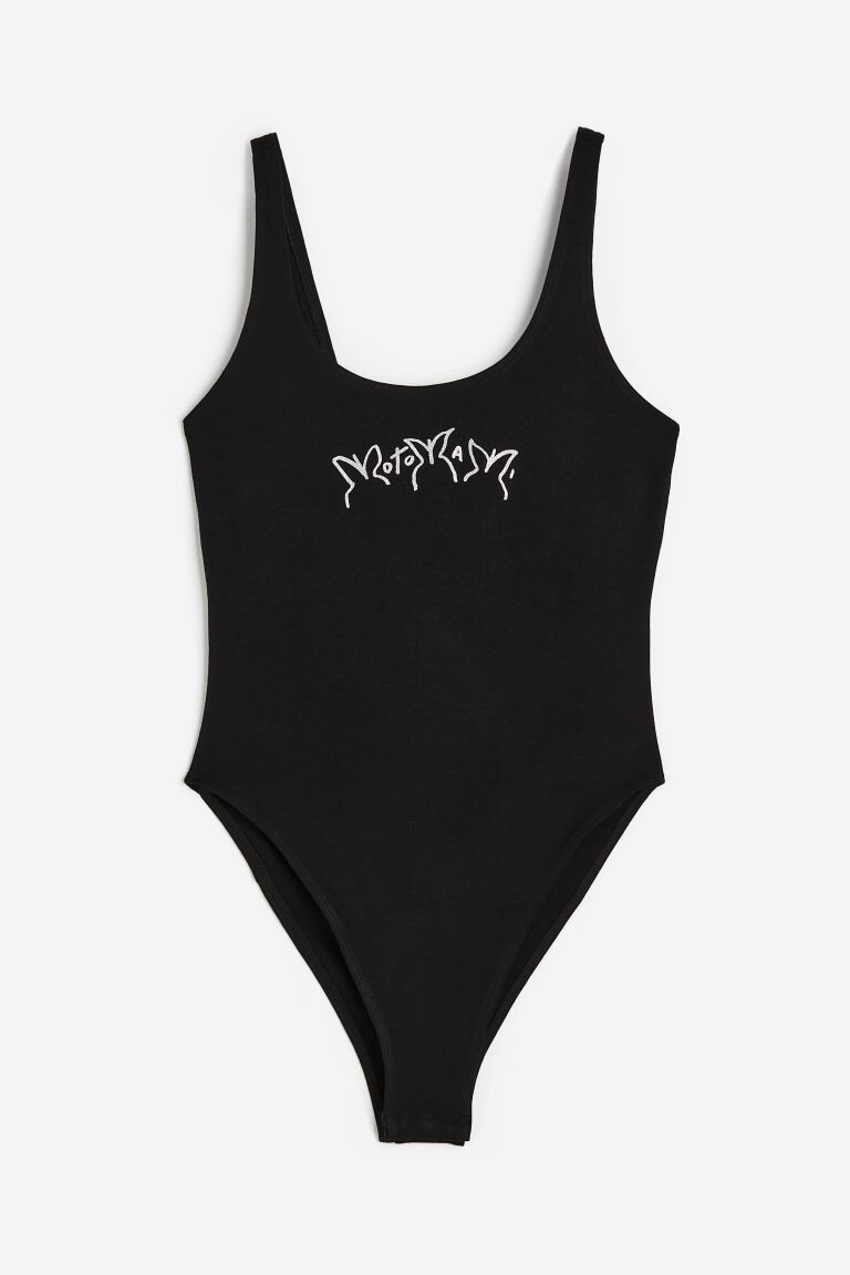 

Боди из джерси с принтом H&M