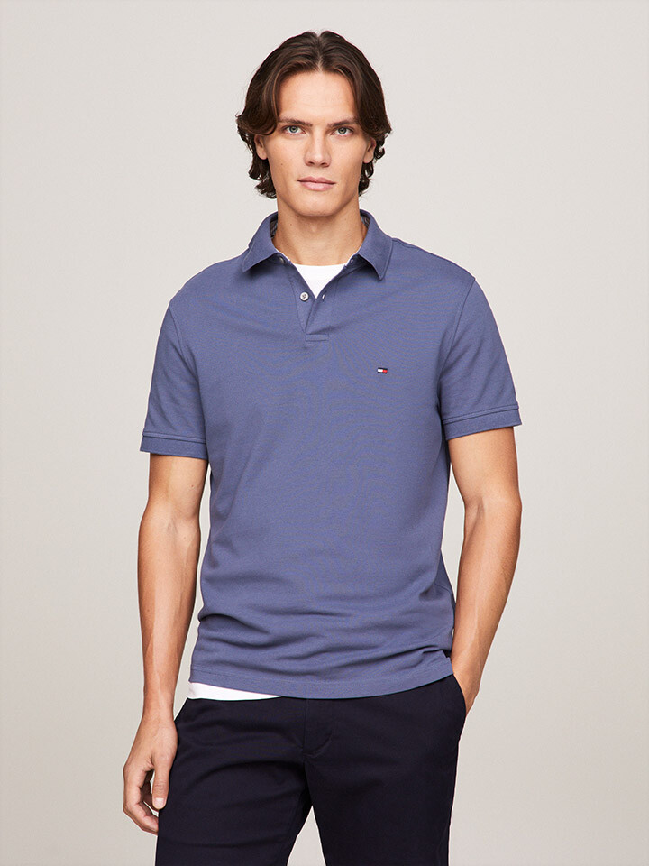

Поло Tommy Hilfiger, синий