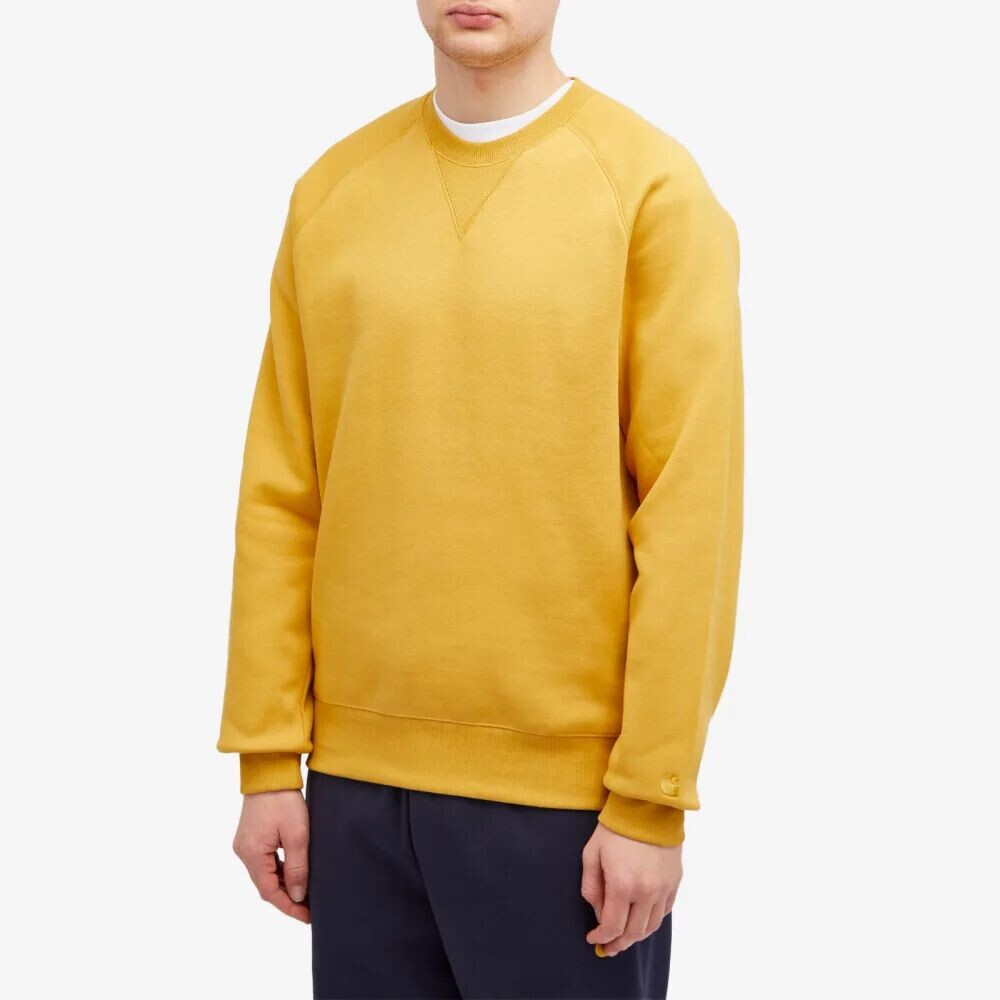 

Carhartt WIP Толстовка Chase Crew, желтый