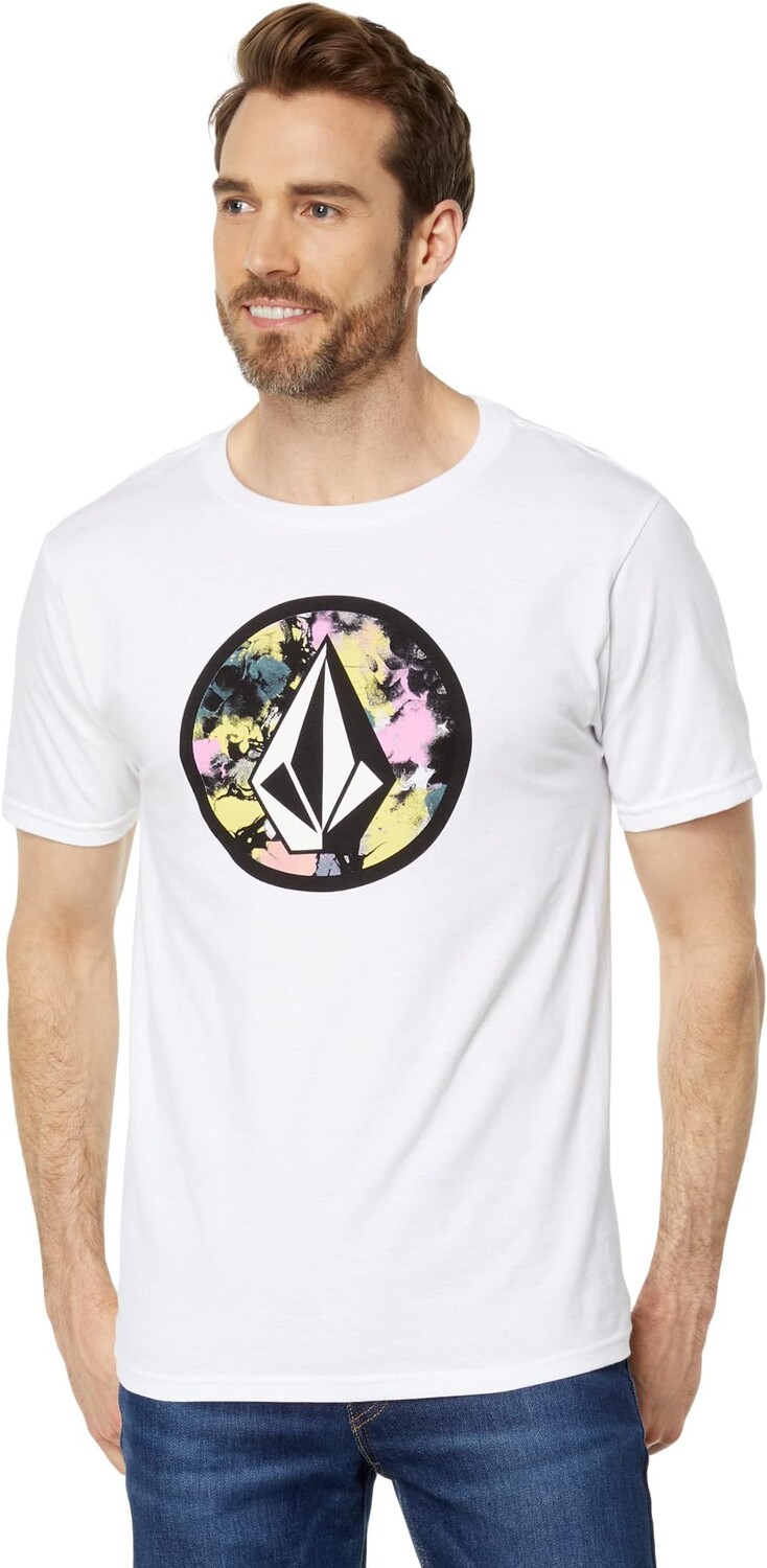 

Футболка с короткими рукавами Circle Stone Volcom, цвет White 2