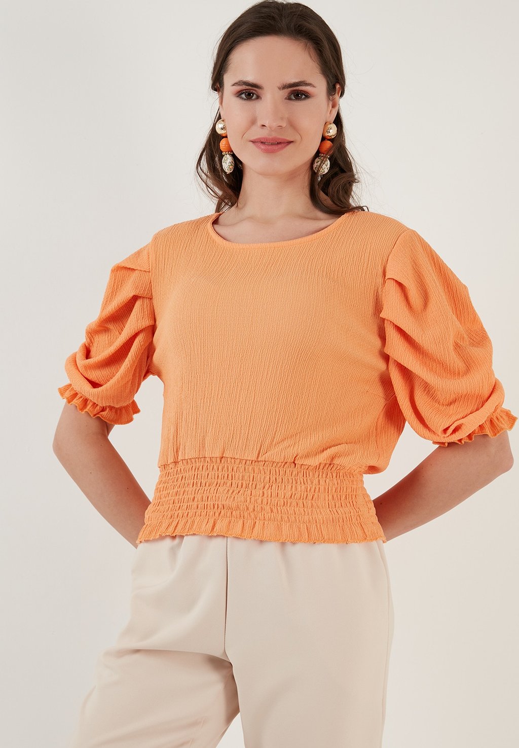 Блузка LELA, цвет light orange