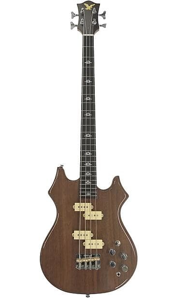

Басс гитара Eastwood Tiger Artist Series Maple Walnut Top Body Maple Neck 4-String Electric Bass Guitar w/Premium Soft Case
