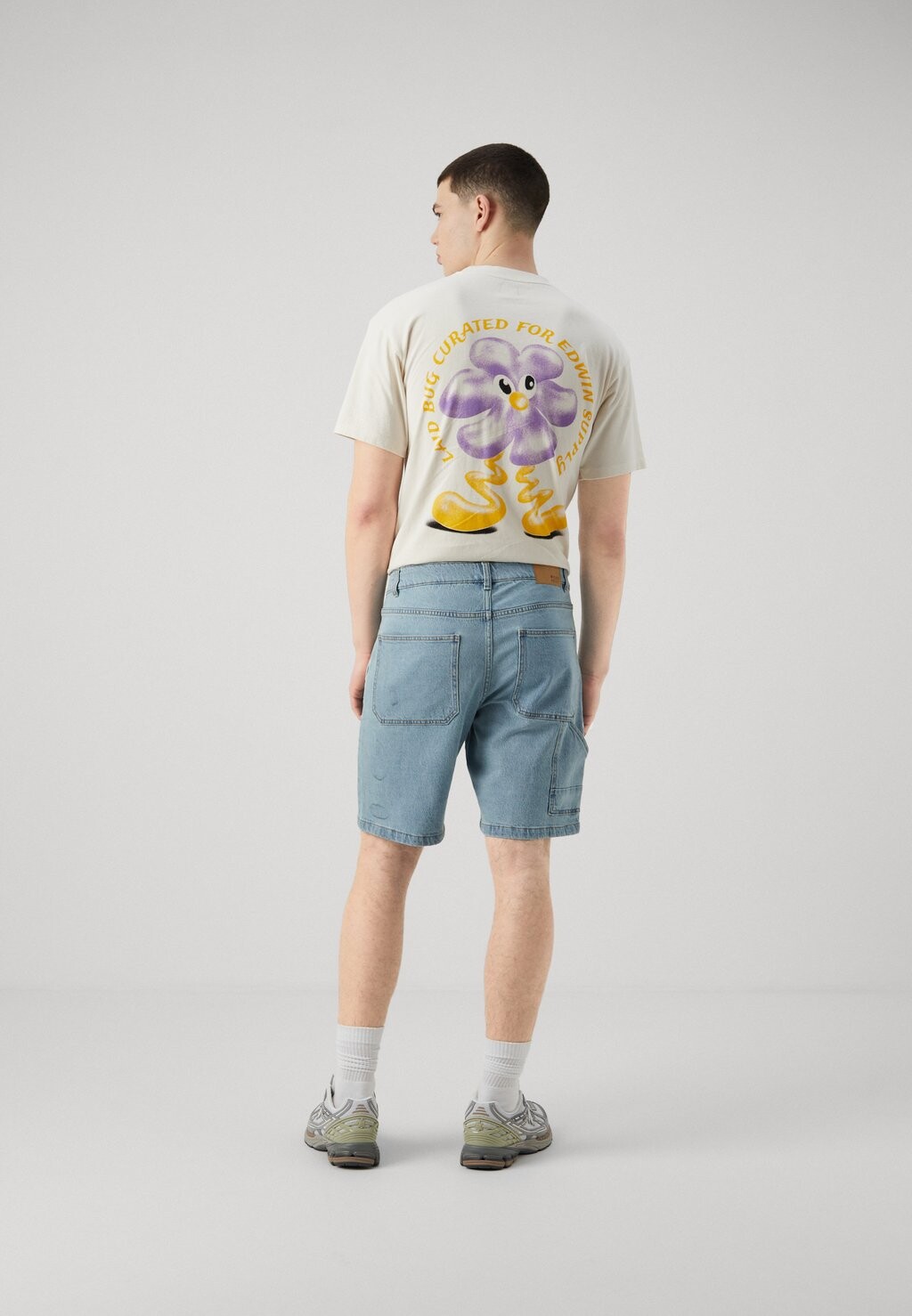 

Джинсовые шорты LOOSE Denim Project, светло-голубой деним