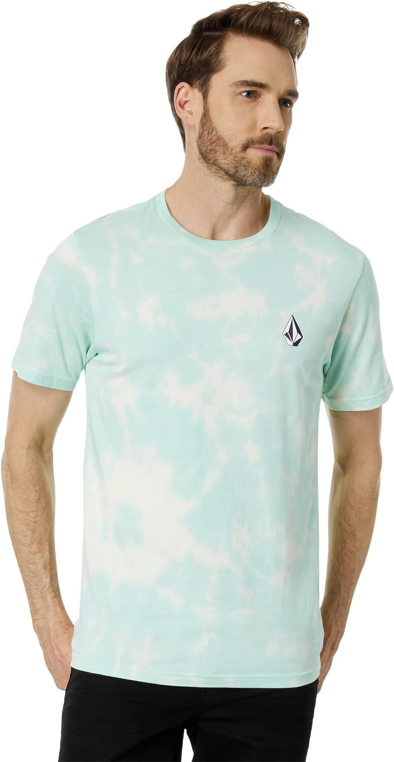 

Футболка с короткими рукавами Iconic Stone Dye Volcom, цвет Ice