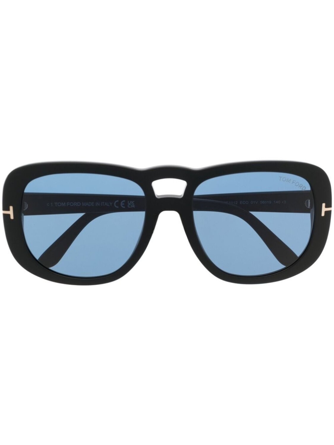 

TOM FORD Eyewear солнцезащитные очки Billie с затемненными линзами, черный