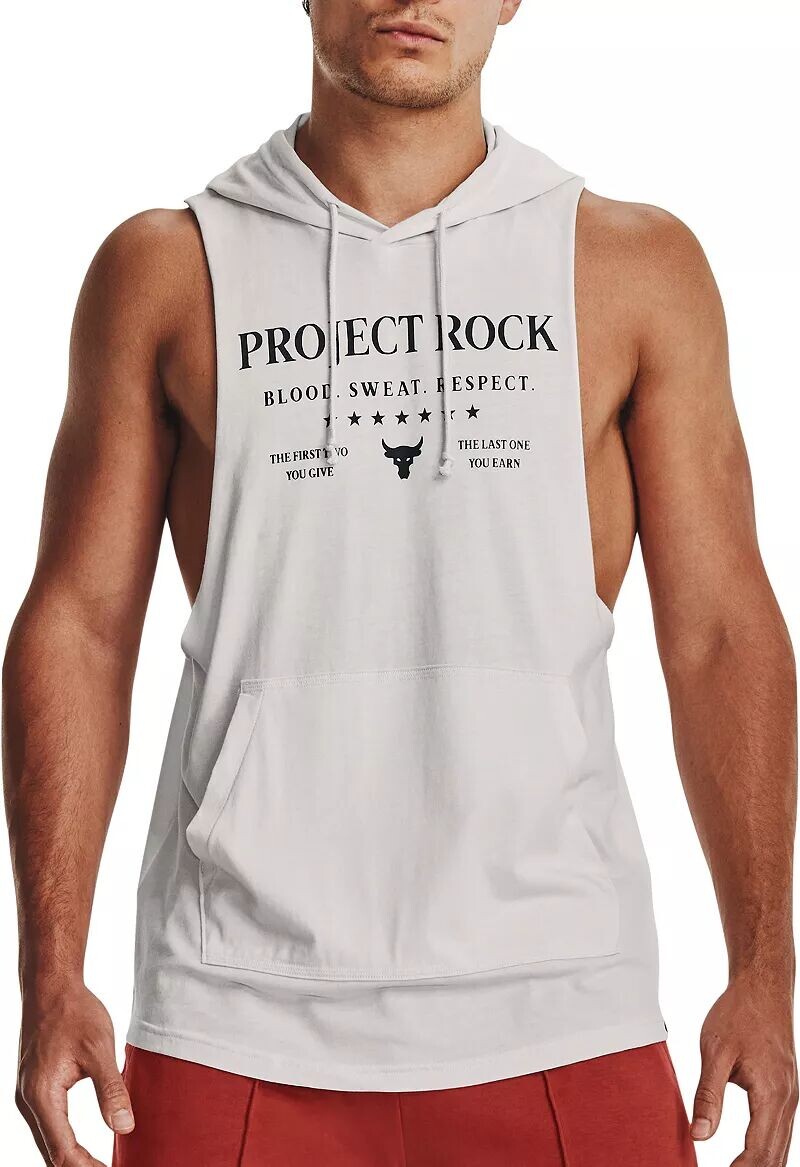 

Мужская толстовка без рукавов Under Armour Project Rock, белый