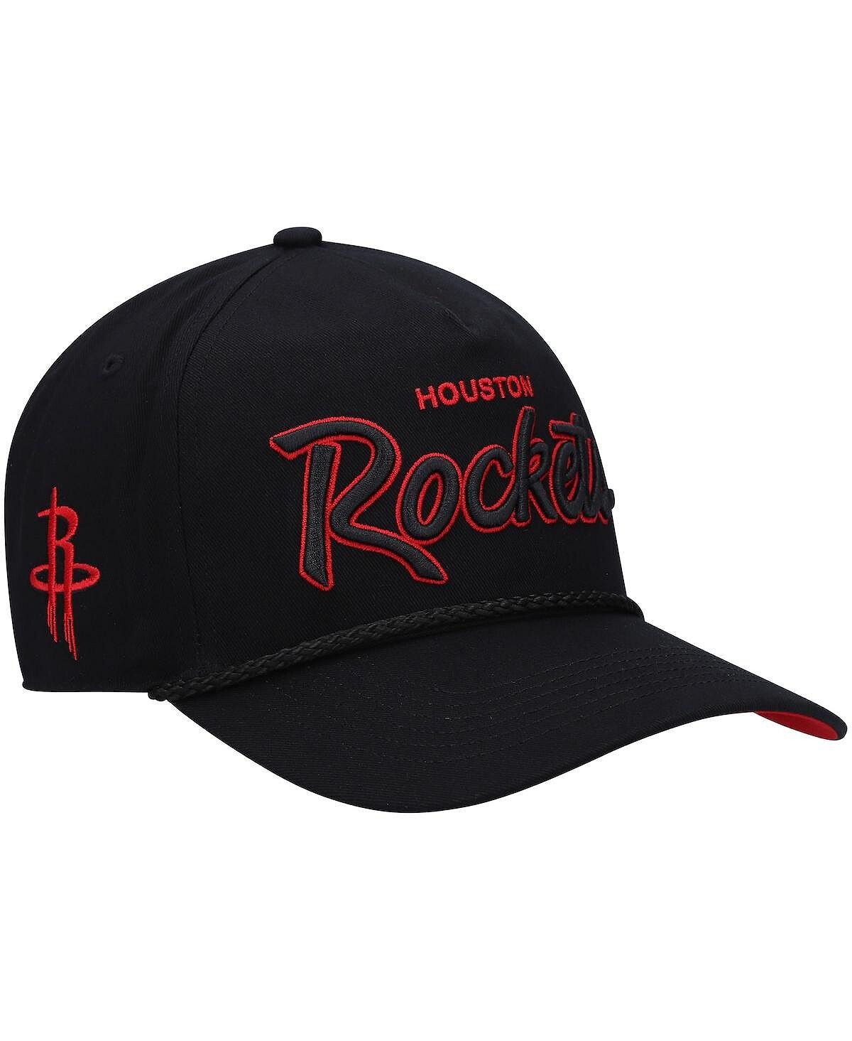 

Мужская черная кепка '47 Houston Rockets Crosstown Script Hitch Snapback '47 Brand
