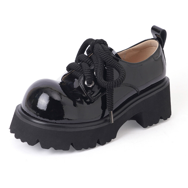 

Туфли женские повседневные Women's Casual Shoes Women's Amazing Cure, цвет Black cowhide
