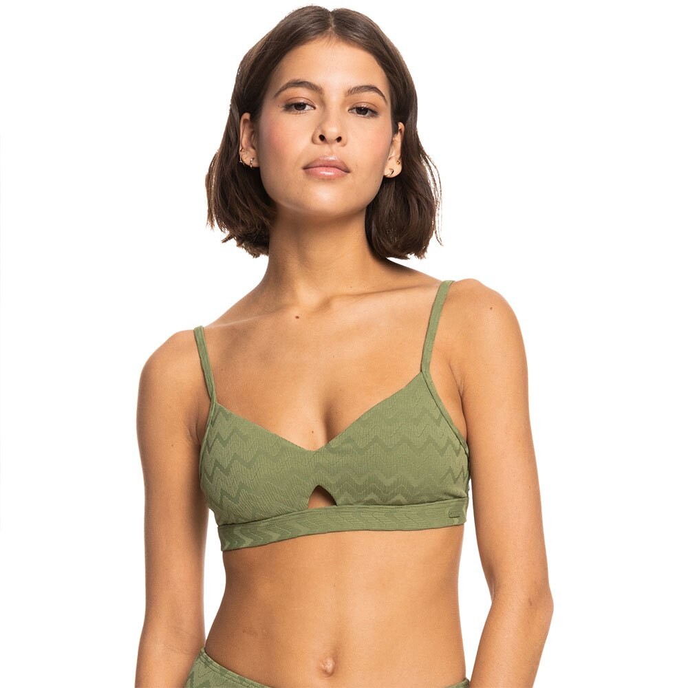 

Топ бикини Roxy Current Coolnesslette, зеленый