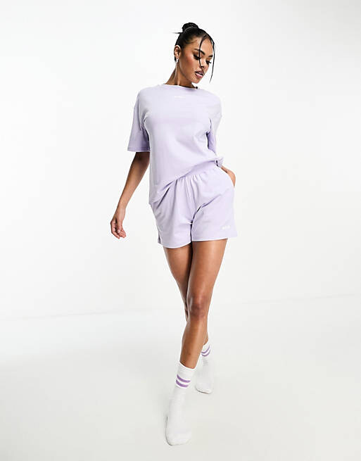 

Сиреневая футболка Shuffle HUGO Bodywear