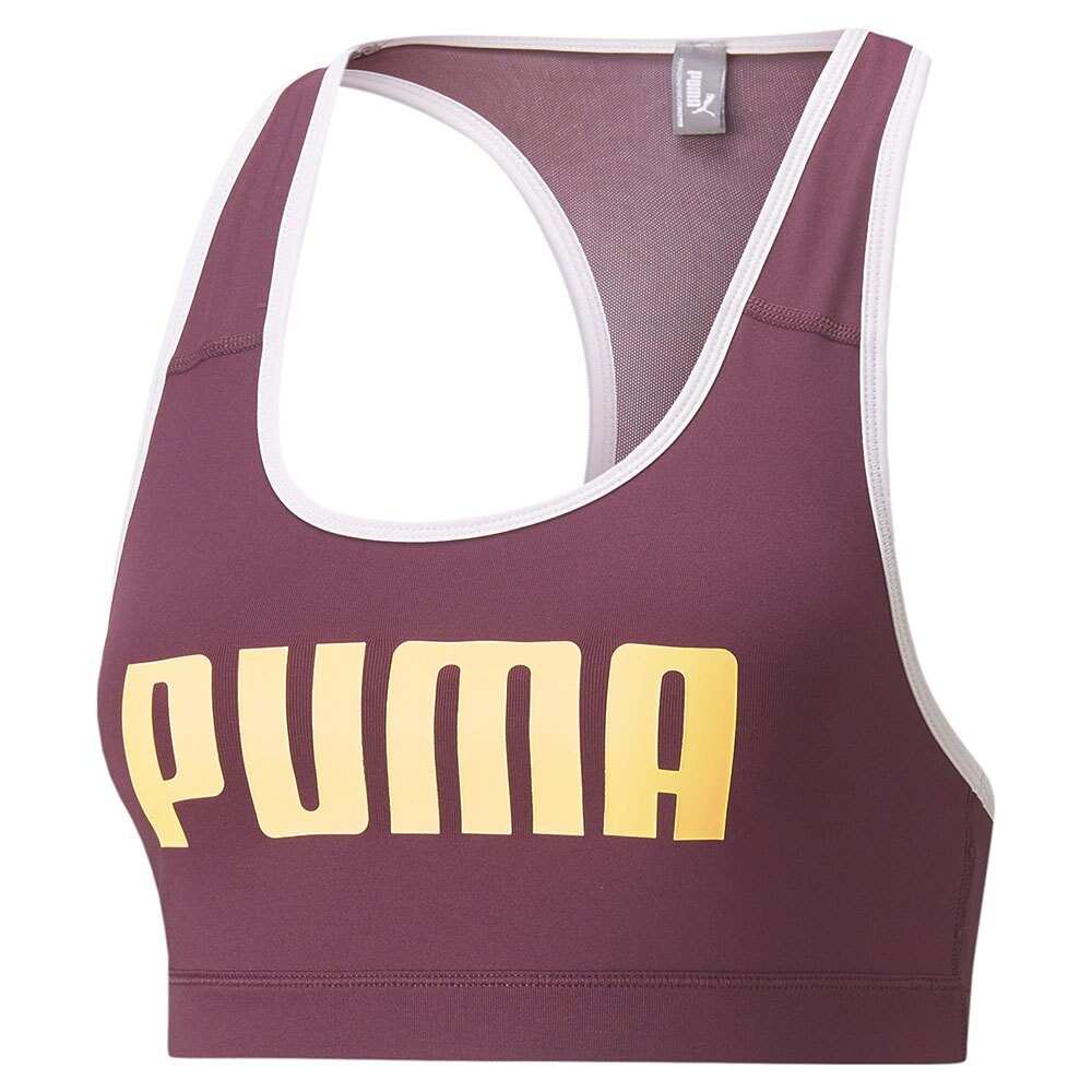 

Спортивный бюстгальтер Puma Mid Impact 4Keeps, фиолетовый