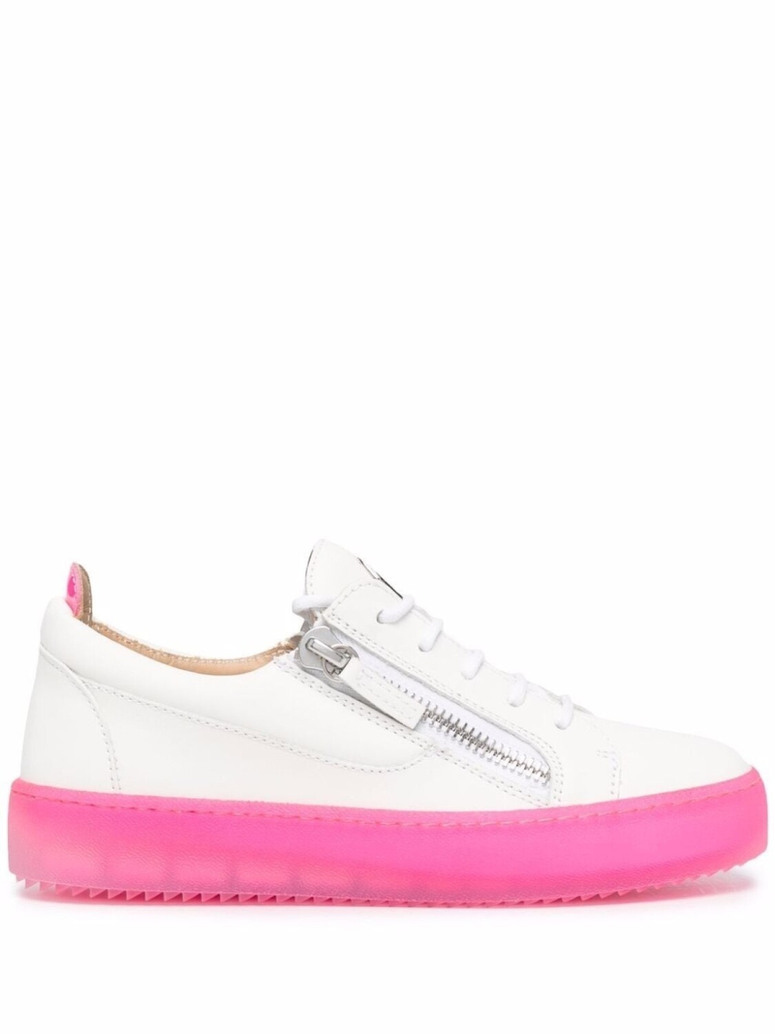 

Giuseppe Zanotti кеды с молниями, белый